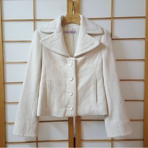 cashmere wool lapel coat